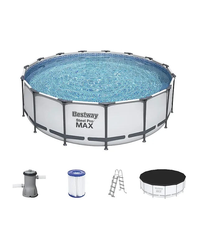 Bestway Steel Pro MAX 1056438XXX21 (457x122 cm, Pool Set)
