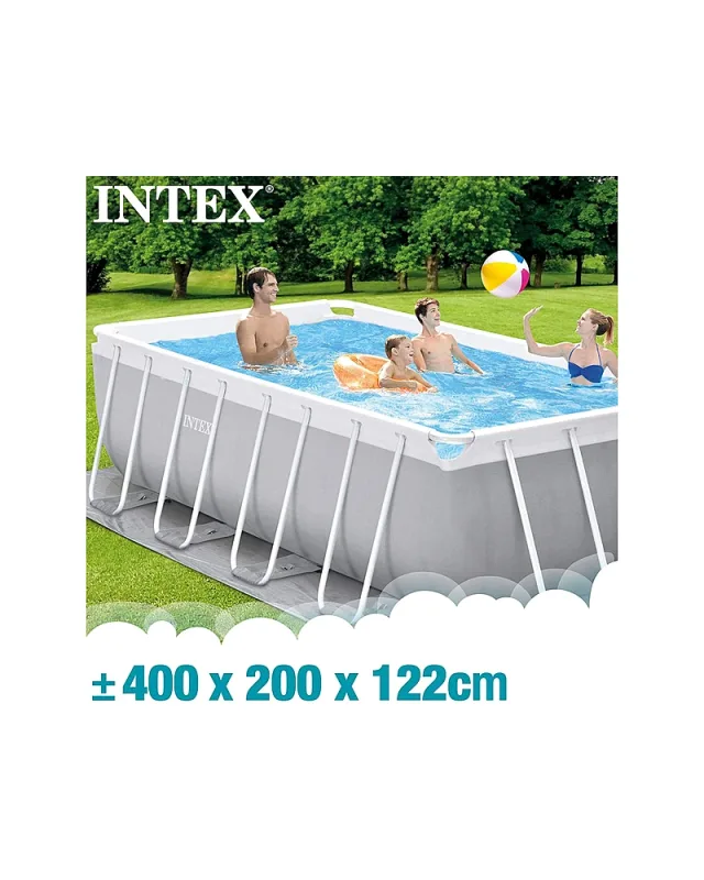 Intex 26790NP (400x200x122 cm, 8.418 litros, con depuradora, filtro tipo A)