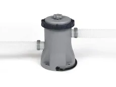 Bestway 5614A Power Steel Oval (305x200x84 cm, con Depuradora Cartucho, Multicolor)