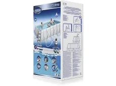 Bestway 56457 (412x201x122 cm, con depuradora de arena de 3.028 litros/hora)