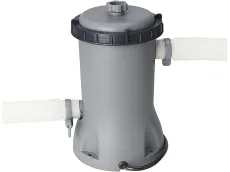 Bestway 56620 Power Steel Oval (427x250x100 cm, Depuradora de Cartucho, multicolor)