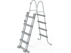 Bestway Power Steel 56456-GS18 (412x201x122 cm, con Depuradora Cartucho y Escalera)
