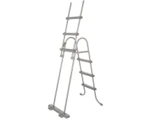 Bestway Power Steel Deluxe 56709-GS19 (366x100 cm, con Marco de Acero Estable en Juego Completo, ratán)