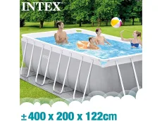 Intex 26790NP (400x200x122 cm, 8.418 litros, con depuradora, filtro tipo A)