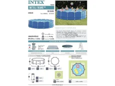 Intex 28242NP (457x122cm, 16.805 litros)
